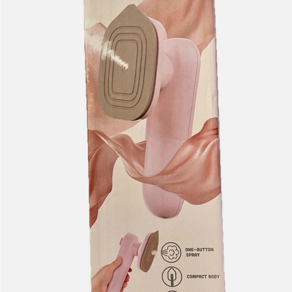 Compact Pink Handheld Steamer
SKU #23